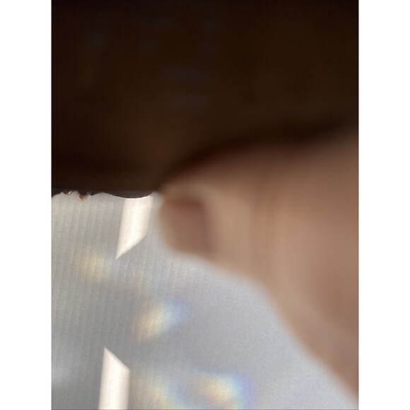 COACH Loafers w/ Metal Logo Accent- Olive Pebble Grain Leather Black Sz 9 - Picture 10 of 11